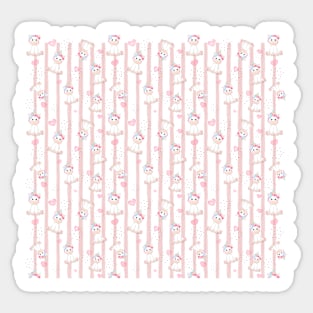 Cute Unicorn Pattern Sticker